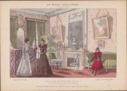 La mode Toilettes de Chez 31 oktobre 1897 nr 44