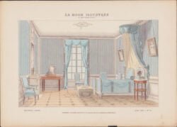 La mode  Chambre A Coucher Louis XVI   Julliet 1899 nr 29