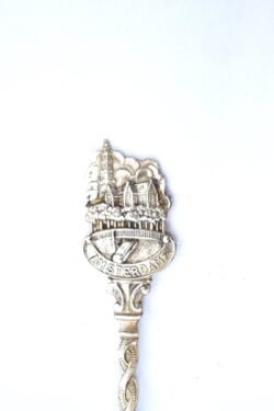 Amsterdam met kerk en boot - suikerschep - Afbeelding 2
